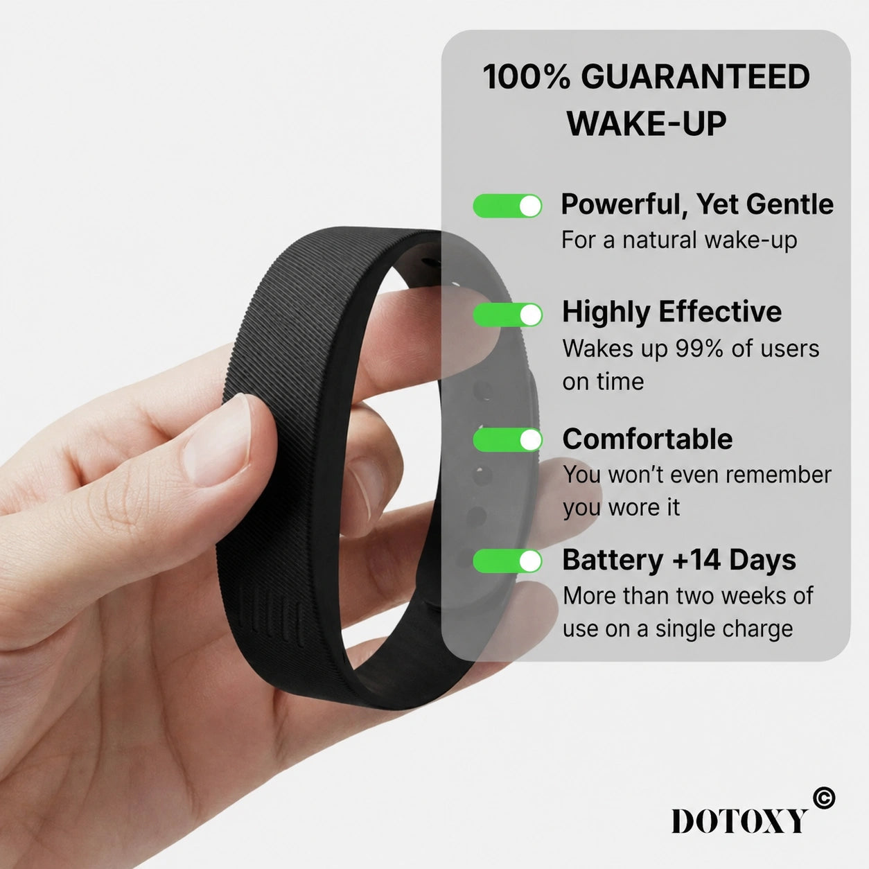Doxy© Wake-Up Guaranteed
